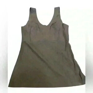 Knix by Knixwear Womens Luxelift  Seamless Tank Top Shapewear Mauve Gray Size S